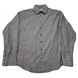 Yves Saint Laurent-YVES SAINT LAURENT Shirts T.International XXL Cotton-Dark grey