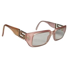 Versace rosa Kunststoffsonnenbrille Pink