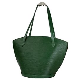 Bolsa de couro verde Saint Jacques da Louis Vuitton Verde