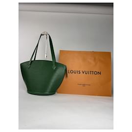 Louis Vuitton-LOUIS VUITTON Handbags T.  Leather-Green