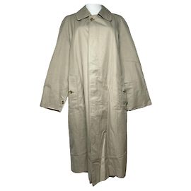 Burberry Beige Cotton Coat Beige