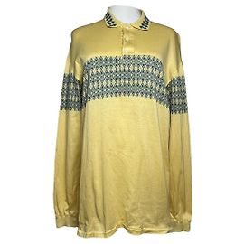 Christian Dior Dior Homme Suéter de Algodón Amarillo y Sudadera Amarillo