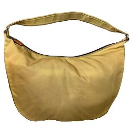 Bolsa de mão de poliéster amarelo Etro Amarelo
