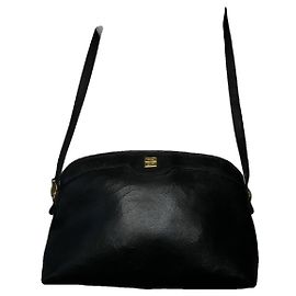 Givenchy 4G schwarze Lederhandtasche Schwarz