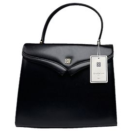 Givenchy 4G Black Leather Handbag Black