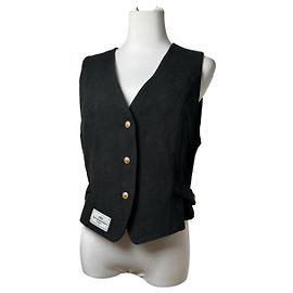 Schwarze Wollstrickware von Balenciaga Schwarz