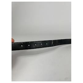 Yves Saint Laurent-YVES SAINT LAURENT Belts T.cm 85 Leather-Black