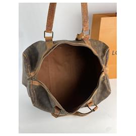 Louis Vuitton-LOUIS VUITTON Travel bags T.  Leather-Brown