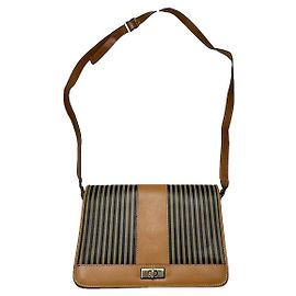 Fendi Baguette Brown Leather Handbag Brown