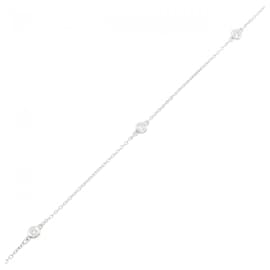 Tiffany & Co-Pulseira de Charme 3P Tiffany by the Yard-Prata