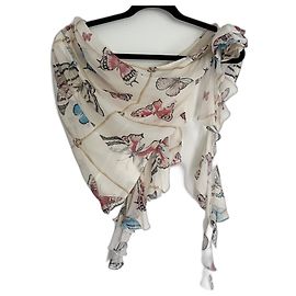 Alessandra Rich Tops Multicolor Crema