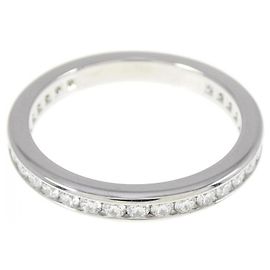 Tiffany & Co Anillo de banda de diamante de platino Tiffany Otro