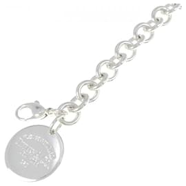 Tiffany & Co-Pulseira charm com tag redonda Tiffany-Outro