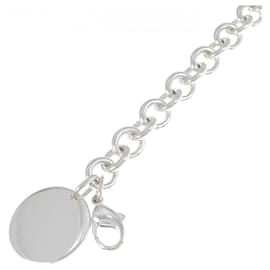 Tiffany & Co-Pulseira charm com tag redonda Tiffany-Outro