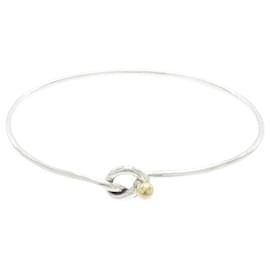 Tiffany & Co-Pulseira em coração com gancho e olho de fio plano Tiffany-Outro