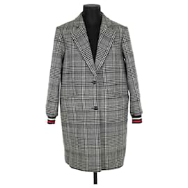 Bash Black wool coat Black