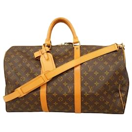 Louis Vuitton-Louis Vuitton Keepall Bandouliere 50-Brown