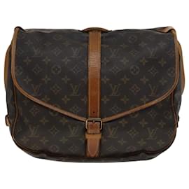 Louis Vuitton-Louis Vuitton Saumur 35-Brown