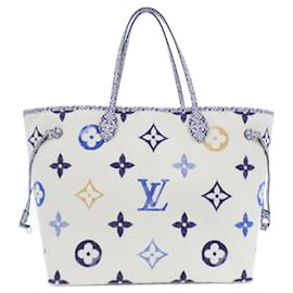 Louis Vuitton-Louis Vuitton Neverfull GM-Branco