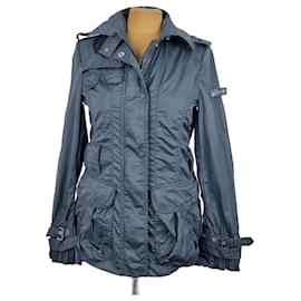 Peuterey Blue Nylon Jacket Blue
