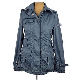 Veste Peuterey bleue en nylon Bleu