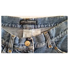 Dolce & Gabbana-DOLCE&GABBANA DENIM SHORTS.-Blue