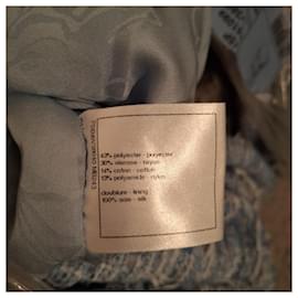 Chanel-dress with jacket-Blue