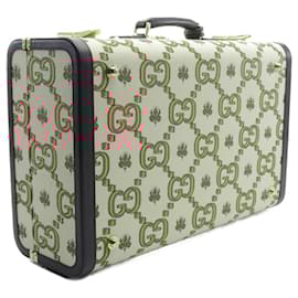 Gucci-Gucci Canvas Leather GG Suitcase Bag-Multiple colors