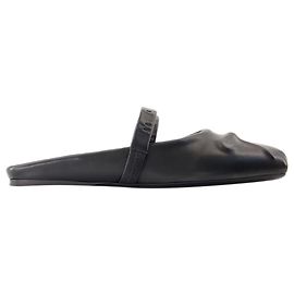 Mules - Marni - Leder - Schwarz Schwarz
