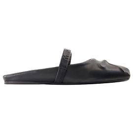 Mules - Marni - Leder - Schwarz Schwarz