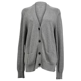 Isabel Marant Etoile-Isabel Marant Etoile Buttoned Cardigan in Grey Wool-Grey