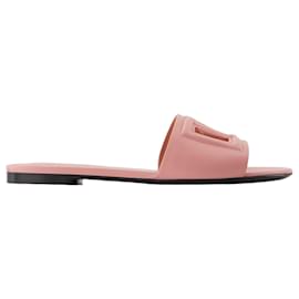 Dolce & Gabbana-Sandals - Dolce&Gabbana - Leather - Pink-Pink
