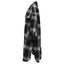 Isabel Marant Etoile-Isabel Marant Étoile Fontizi Coat in Grey Wool-Grey