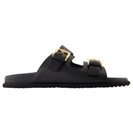 Dolce & Gabbana-Sandals - Dolce&Gabbana - Leather - Black-Black