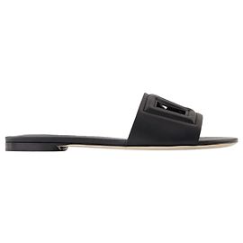 Dolce & Gabbana Sandals - Dolce&Gabbana - Leather - Black Black