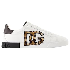 Dolce & Gabbana-Sneakers - Dolce&Gabbana - Leather - Printed-Other,Python print
