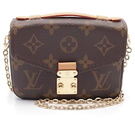 Louis Vuitton-Louis Vuitton Micro Metis Handbag M81267-Brown