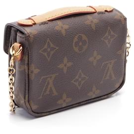 Louis Vuitton-Louis Vuitton Micro Metis Handbag M81267-Brown