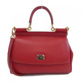 Sac à main Dolce & Gabbana Sicile Rouge