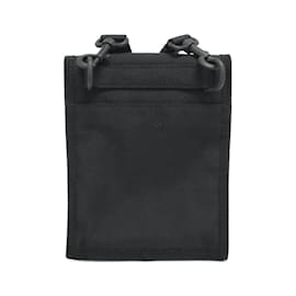 Balenciaga-Balenciaga Explorer Pouch Strap 655982 2AAXT Shoulder Bag-Black