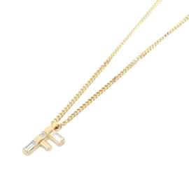 Fendi-Fendi 8AH718 ALI3 Necklace-Golden,Other