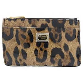 Dolce & Gabbana-Dolce & Gabbana Brown Card Case-Brown