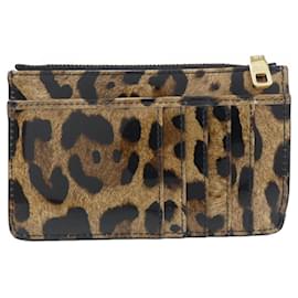 Dolce & Gabbana-Dolce & Gabbana Brown Card Case-Brown