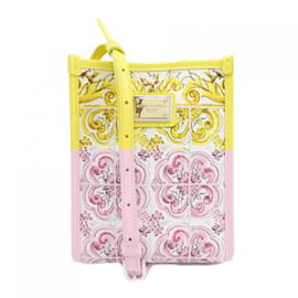 Dolce & Gabbana-Dolce & Gabbana Handbag-White,Yellow