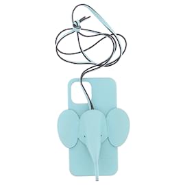 Loewe-LOEWE Phone charms T.  Leather-Blue