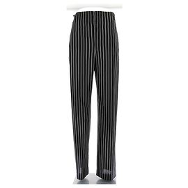 HAIDER ACKERMANN Pantalons T.FR 38 Soie Noir