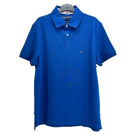 TOMMY HILFIGER Polo T.International M Cotone Blu
