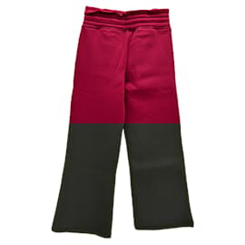Autre Marque-NOT AFTER TEN Trousers T.International S Cotton-Dark red