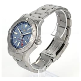 Breitling-Breitling Avenger GMT Blue Mother of Pearl Wristwatch-Other