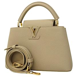 Louis Vuitton-Louis Vuitton Capucines-Beige